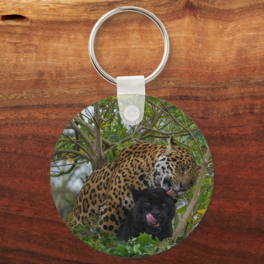 Jaguars in Love Sleutelhanger (Achterkant)