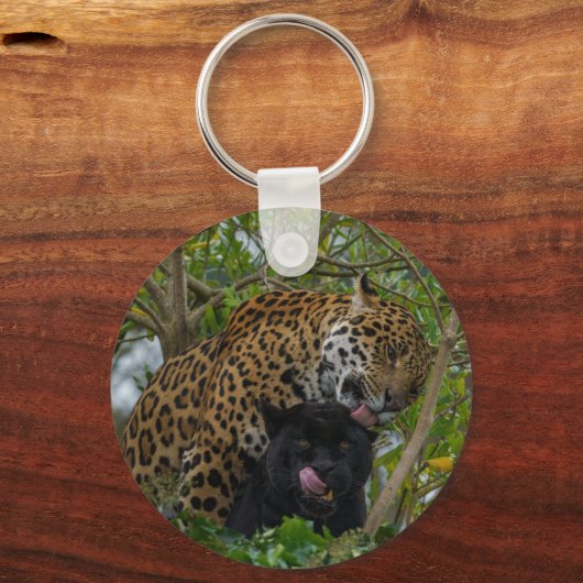 Jaguars in Love Sleutelhanger (Voorkant)