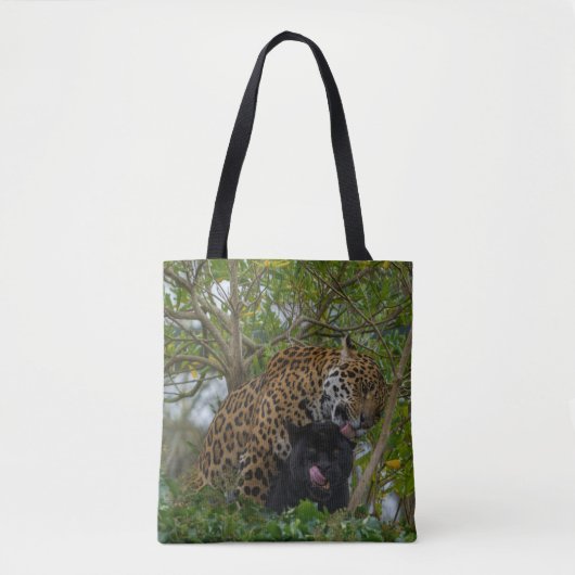 Jaguars in Love Tote Bag (Voorkant)