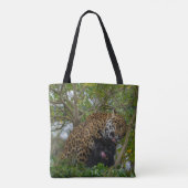 Jaguars in Love Tote Bag (Achterkant)