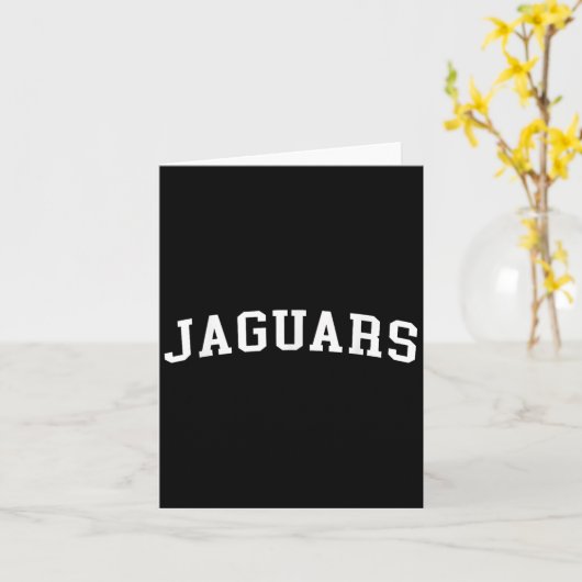 Jaguars kaart (Gele Bloem)