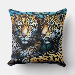Jaguars kunst kussen