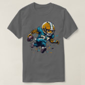 Jaguars Touchdown Amerikaans T-shirt (Design voorkant)
