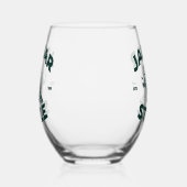 Jaguars Wijn Glas Zonder Steel (Rechts)