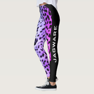 Jagware Electric Paarse Print Leggings