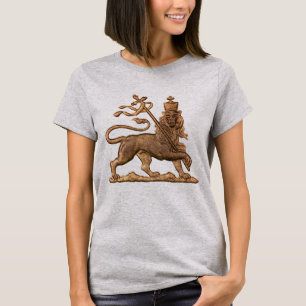 Jah Army Lion Judah Rastafari Girls Woman Shirt
