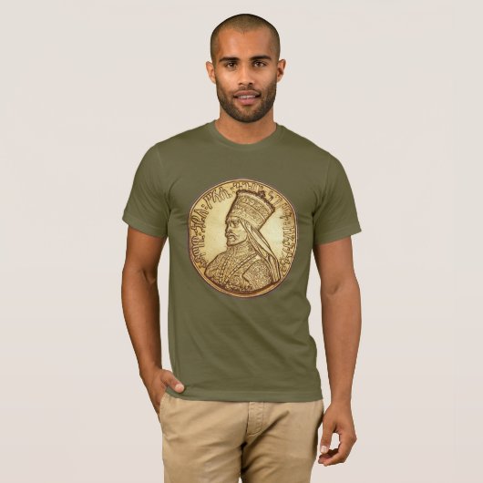 Jah Army - Rastafari - Haile Selassie - Shirt (Voorkant volledig)