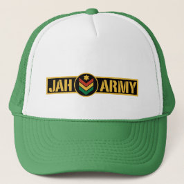 Jah Army - Reggae Rasta Roots - Trucker Pet