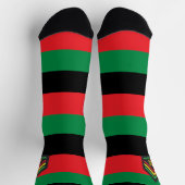 Jah Army UNIA Africa Black Power Socks Sokken (Top)