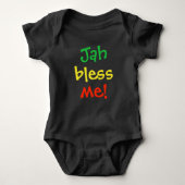 Jah Bless me baby t-shirt (Voorkant)