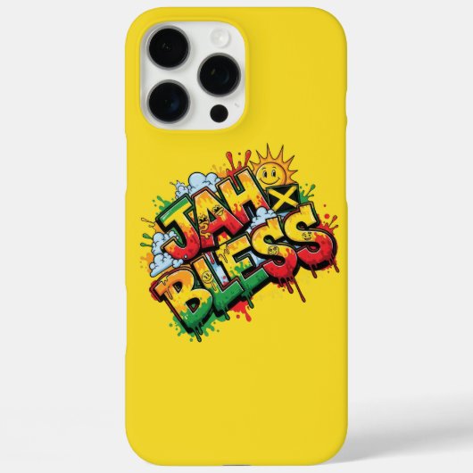 Jah Bless Reggae Case-Mate iPhone Case (Achterkant)