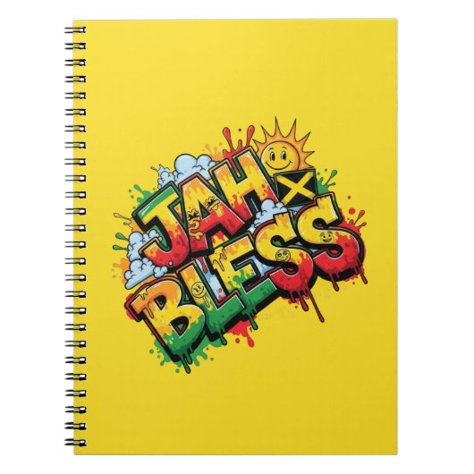 Jah Bless Reggae Notitieboek (Voorkant)