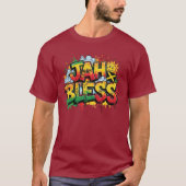 Jah Bless Reggae T-shirt (Voorkant)