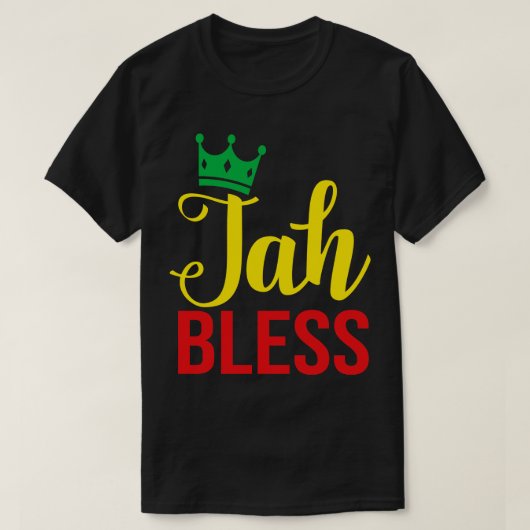 Jah Bless T-shirt (Design voorkant)