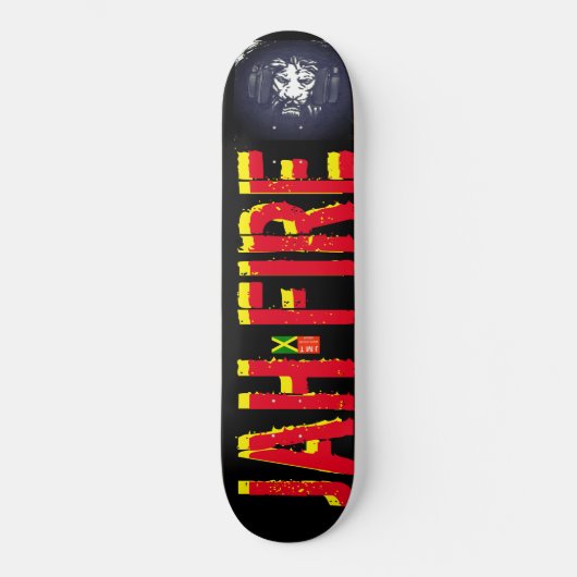 JAH FIRE Skateboard (Voorkant)