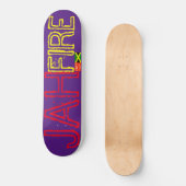 JAH FIRE SKATEBOARD / JMT USA Skateboard (Voorkant)