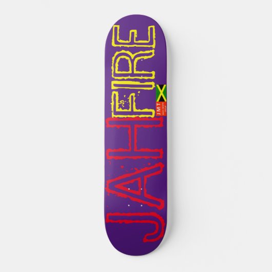 JAH FIRE SKATEBOARD / JMT USA Skateboard (Voorkant)