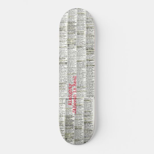 JAH IS ECHT /JMT SKATEBOARDS (Voorkant)