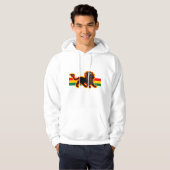 Jah King Hoodie (Voorkant volledig)