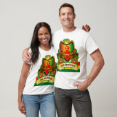 Jah King Rastafari Crest T-shirt (Unisex)