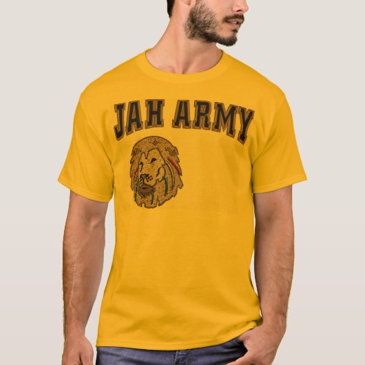 Jah-leger T-shirt (Voorkant)