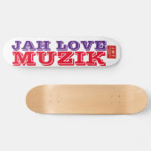 JAH LIEFDE MUZIEK Skateboard (Horizontaal)
