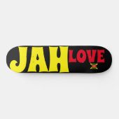 JAH LOVE Skateboard (Horizontaal)