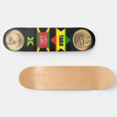 JAH RASTA Skateboard (Horizontaal)