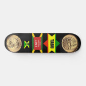 JAH RASTA Skateboard (Horizontaal)