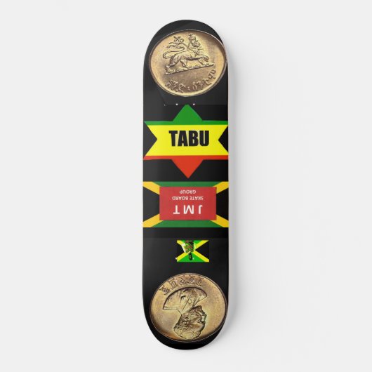 JAH RASTA Skateboard (Voorkant)
