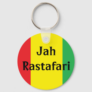 Jah Rastafari Design Rasta Sleutelhanger