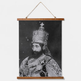 Jah Rastafari Haile Selassie I HIM INI Rasta Roots Hangend Wandkleed
