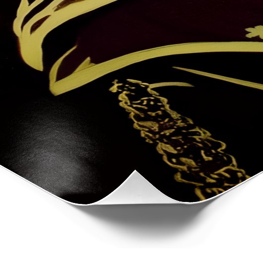 Jah Rastafari Haile Selassie Rasta Livity Roots Perfect Poster (Hoek)