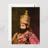 Jah Rastafari HIM Rasta INI Livity One Love Roots Briefkaart (Voorkant / Achterkant)