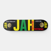 JAH RASTAFARI JMT 7 3/4" Skateboard Deck (Horizontaal)