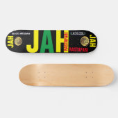 JAH RASTAFARI JMT 7 3/4" Skateboard Deck (Horizontaal)