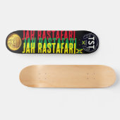 JAH RASTAFARI JMT 7 3/4" Skateboard Deck (Horizontaal)