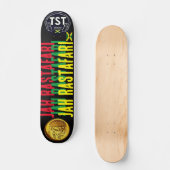 JAH RASTAFARI JMT 7 3/4" Skateboard Deck (Voorkant)