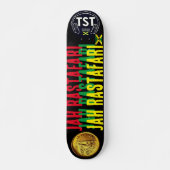 JAH RASTAFARI JMT 7 3/4" Skateboard Deck (Voorkant)