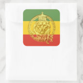 Jah Rastafari Leeuw van Juda Sticker (Tas)