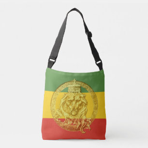 Jah Rastafari Lion Judah Cross Body Bag Crossbody Tas