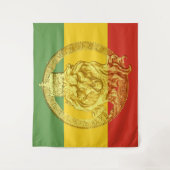 Jah Rastafari Lion Judah Wall Tapestry Wandkleed (Voorkant)