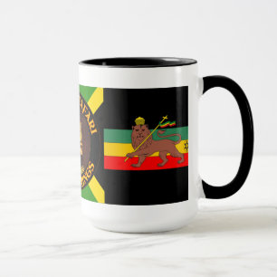 Jah Rastafari - Lion of Judah - Rasta - Coffee Mok