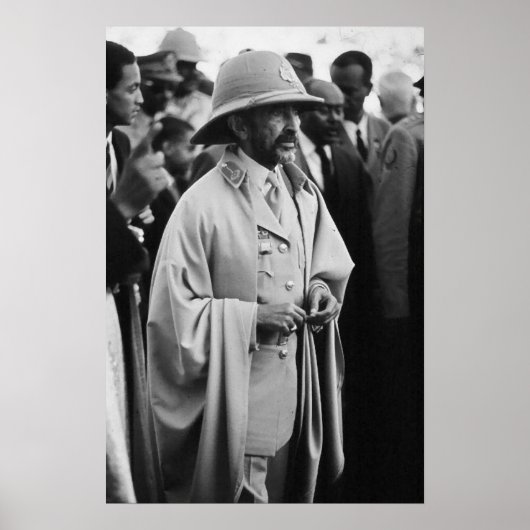 Jah Rastafari Rasta Livity INI One Love Roots Art  Poster (Voorkant)