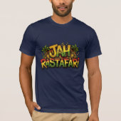 Jah Rastafari Reggae T-shirt (Voorkant)