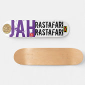 JAH RASTAFARI Skateboard (Horizontaal)
