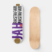 JAH RASTAFARI Skateboard (Voorkant)