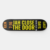 JAH SLUIT HET DEUR-skateboard Persoonlijk Skateboard (Horizontaal)
