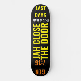 JAH SLUIT HET DEUR-skateboard Persoonlijk Skateboard