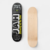 JAH STAAT AAN MIJN KANT Skateboard (Voorkant)